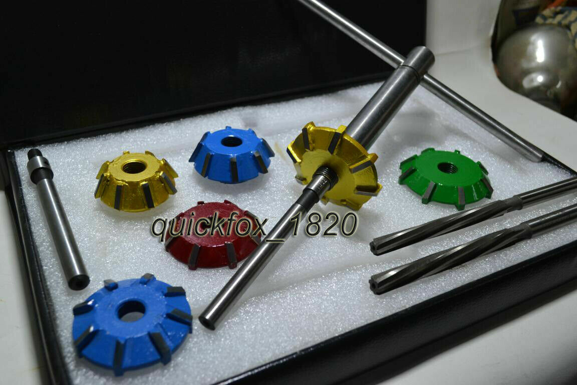 13x VALVE SEAT CUTTER SET CARBIDE TIPPED ROYAL ENFIELD ALL MODEL 350-500 OLD NEW