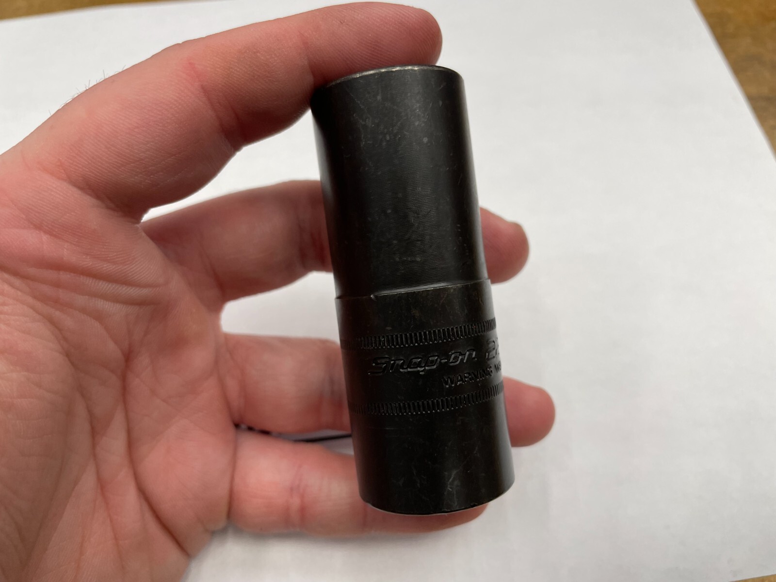 Snap-on Tools NEW 3/8″ Drive 21mm 22mm Metric Impact Flip Socket FLSM2122