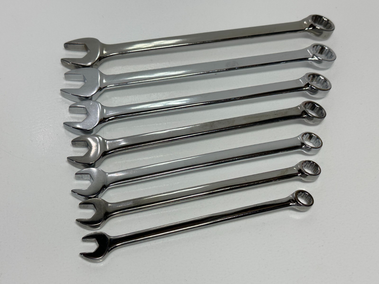 🇺🇸 BONNEY Tools USA 7pc 12-Point SAE 3/8-3/4″ Combination Wrench Set, B-80717