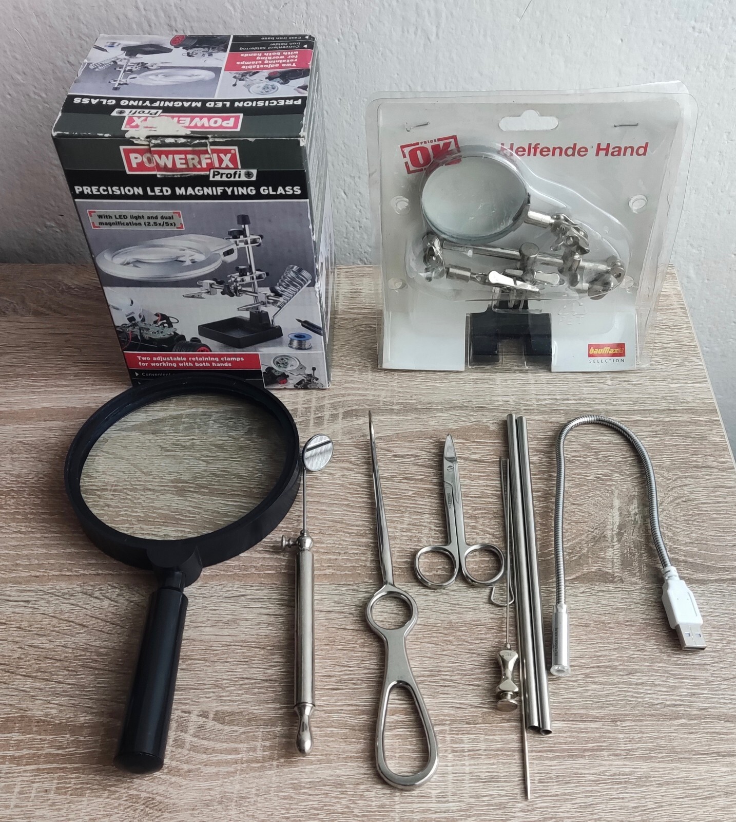 A set of tools for restoration and repair.