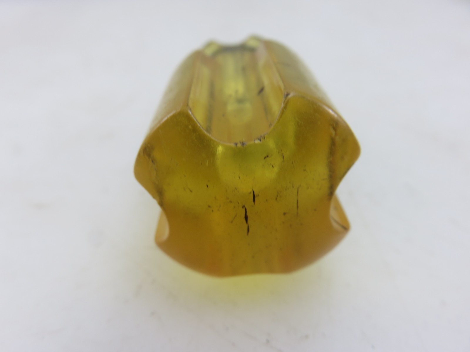 Proto 4767 Stubby Short 1/4″ Socket Shank Driver Yellow Handle Tool Vintage USA