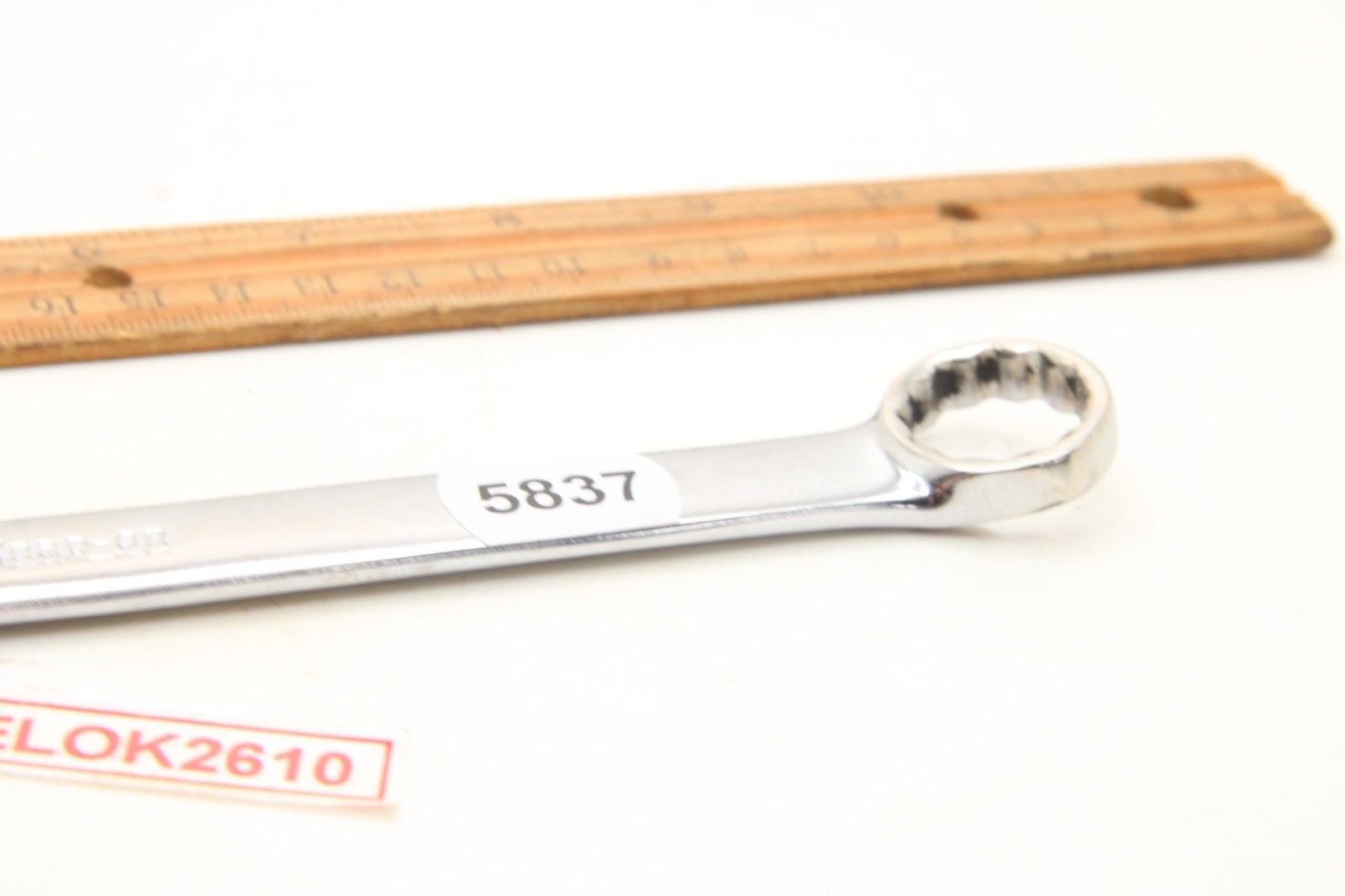 Snap-on OEXM180 18mm 12 Point Metric Combination Wrench 9-3/8″ Chrome USA
