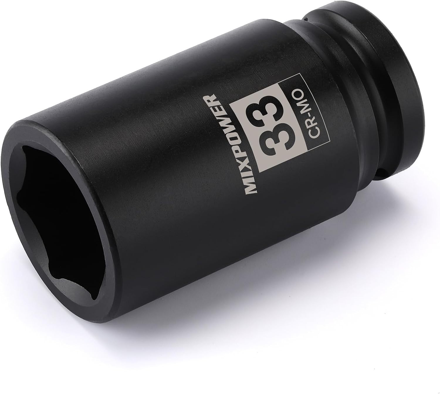 Durable Chrome Molybdenum 33mm Impact Socket – 3/4-Inch Drive for Maximum Torque