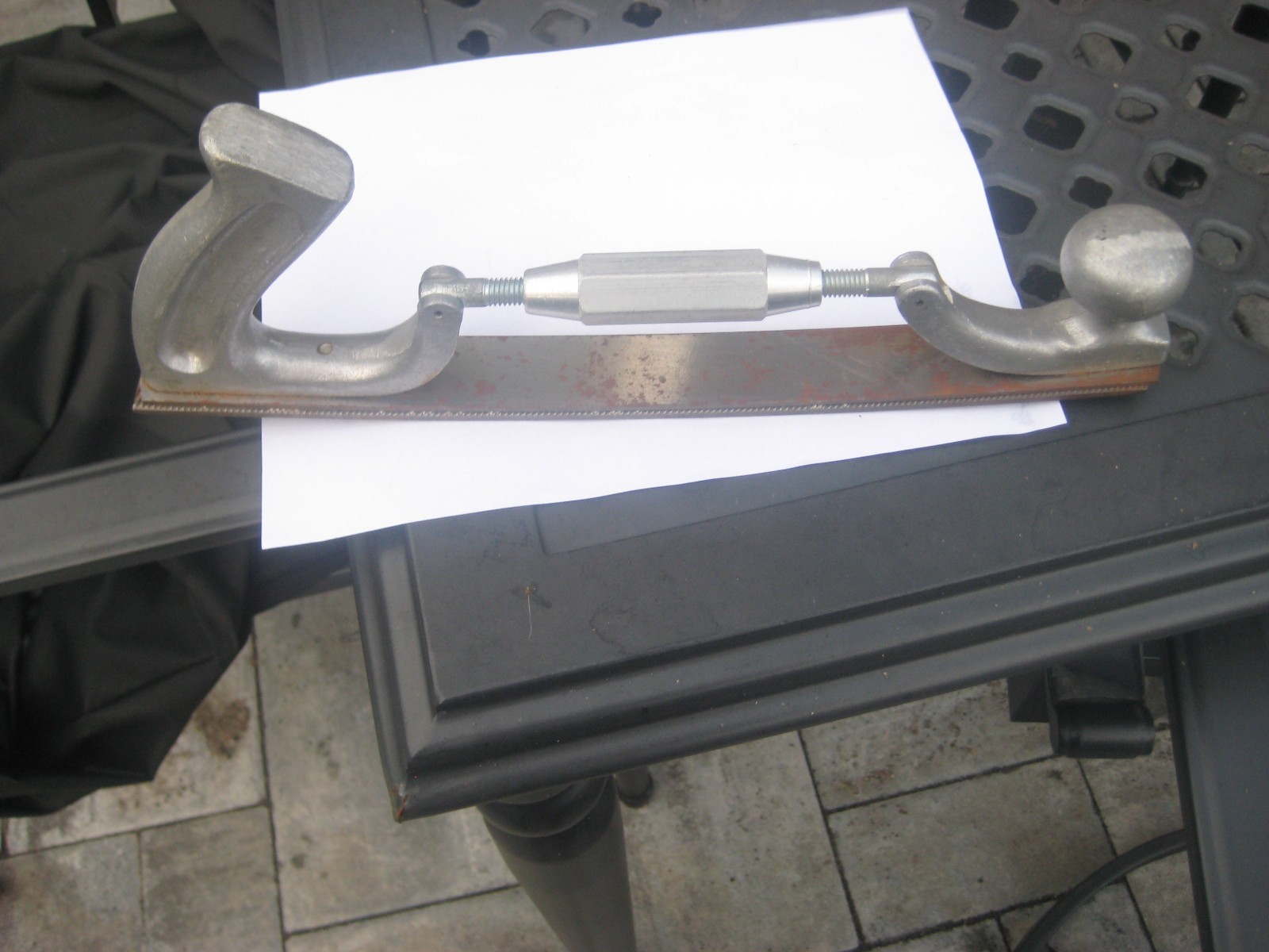 Vintage Auto Body File Rasp Adjustable 14″ with 2 extra files