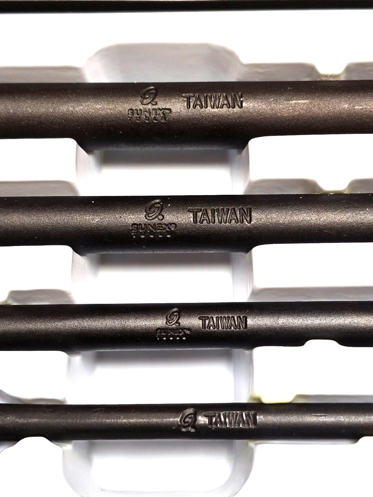 Sunex Tools 4pc Rolling Head Pry Bar/ Line Up Bar Set 6″, 12″, 16″ & 20″ #9804