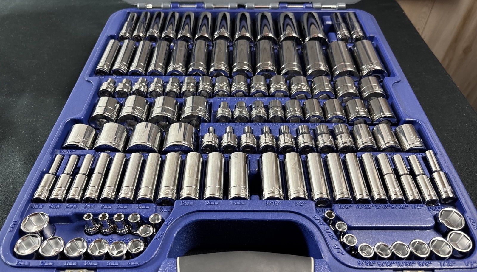 Blue Point BLPGSSC155 155 pc Combination Drive SAE / Metric General Service Set