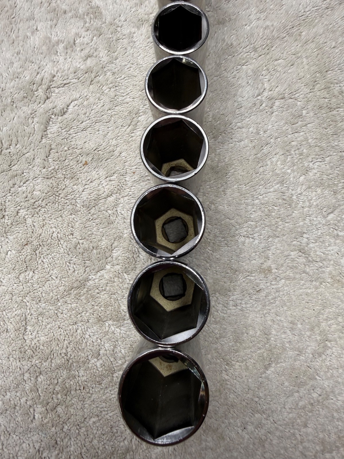 Craftsman USA G-Series 1/2” Drive SAE 12-Point DEEP Socket Set G4759x (11-pc)