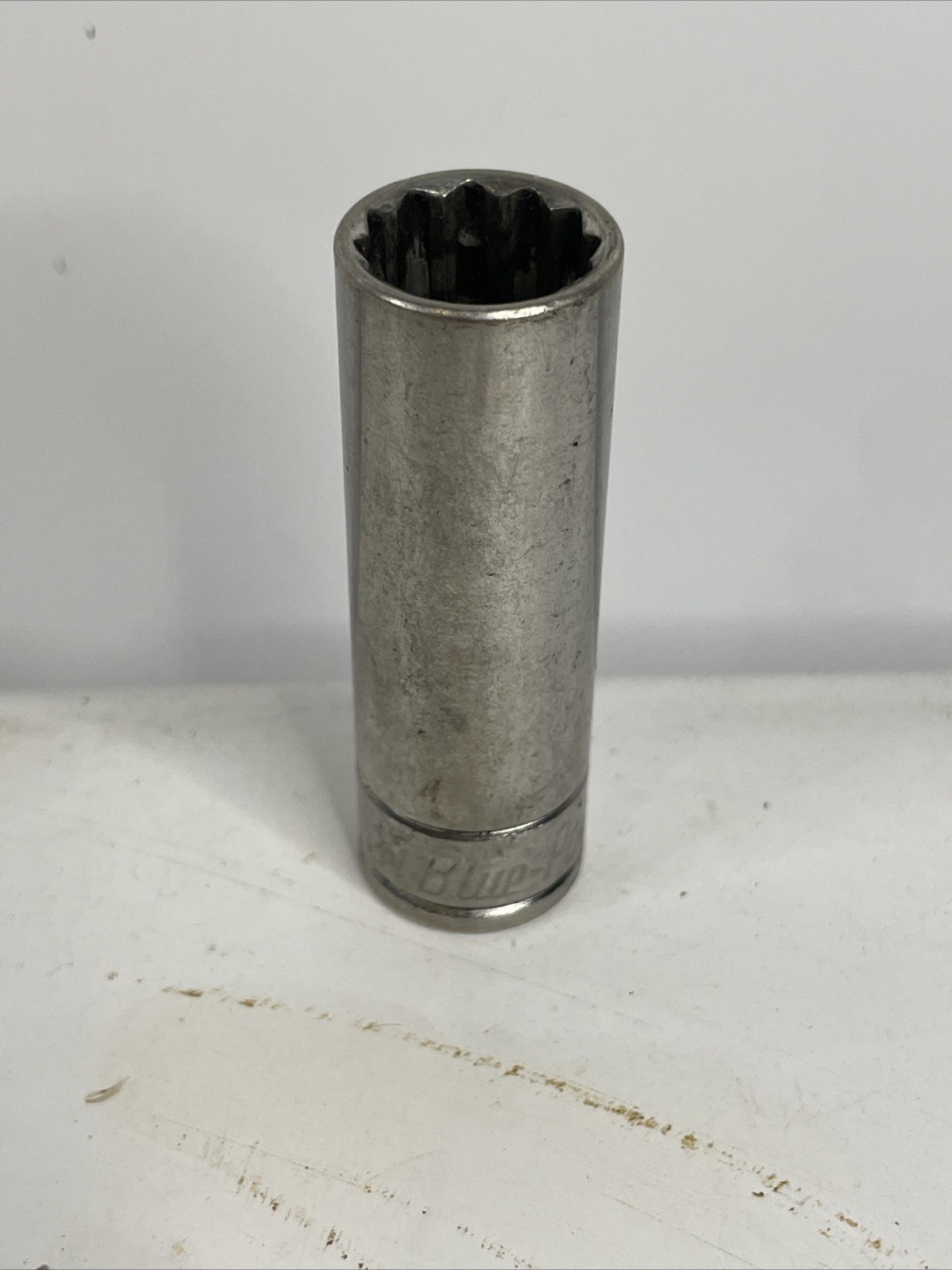Blue Point Tools BLPLM3815 15mm Metric Deep Socket 3/8″ Drive 12 Point Chrome