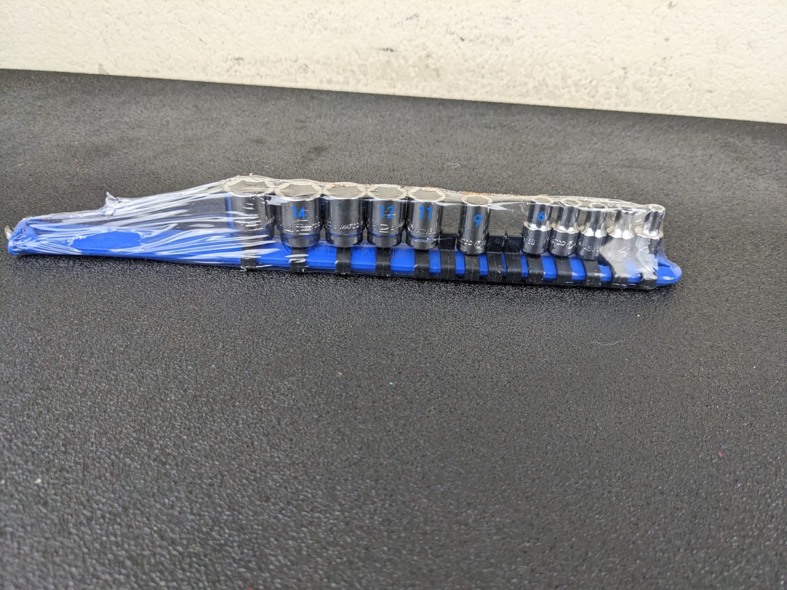 #bp172 Matco Tools NEW SAM146TB 1/4″ DRIVE METRIC 6 POINT CHROME SOCKET SET