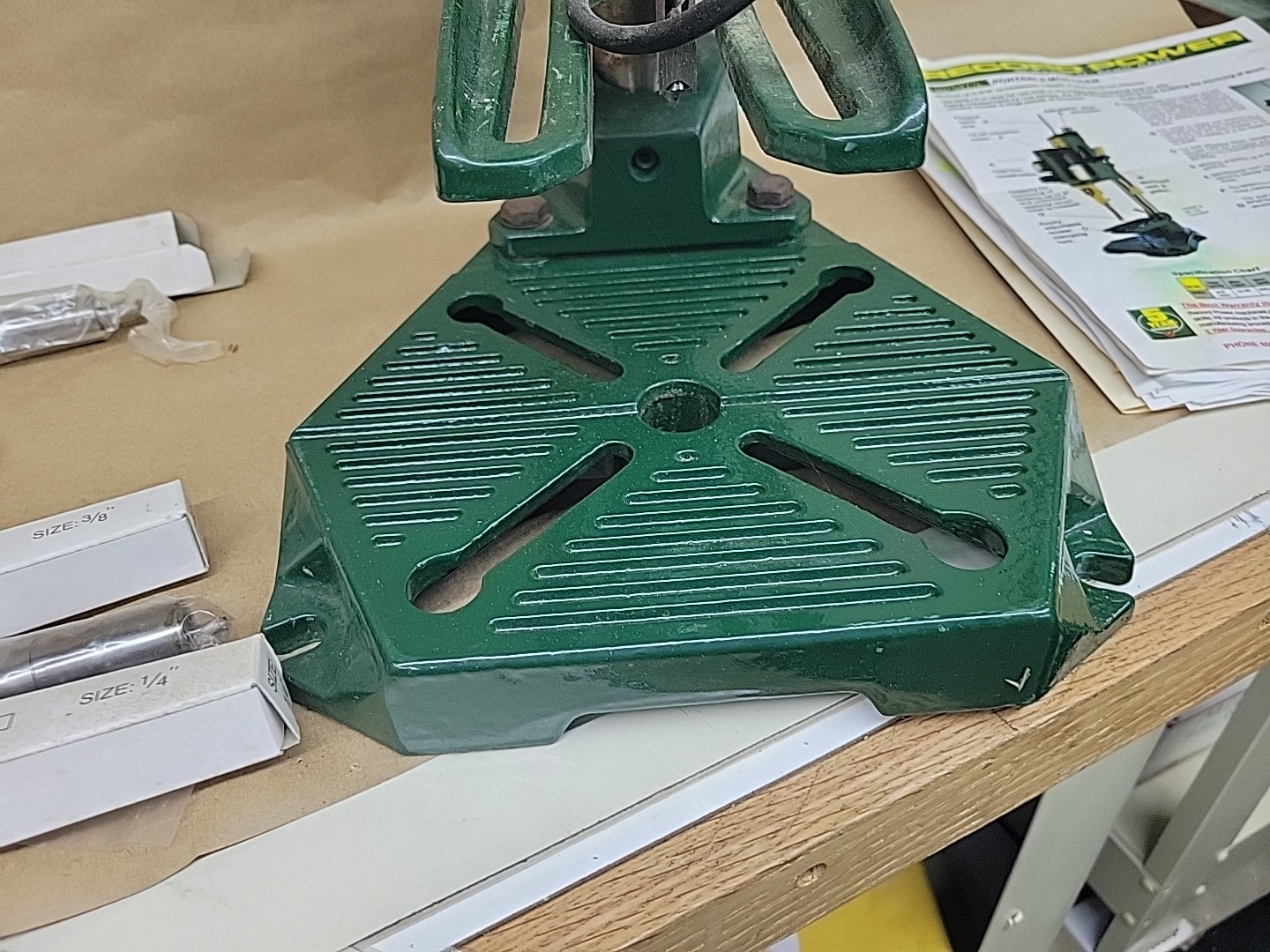Record Morticer RPM75 Morticing Machine 1/4″ 3/8″ 1/2″ Chisels