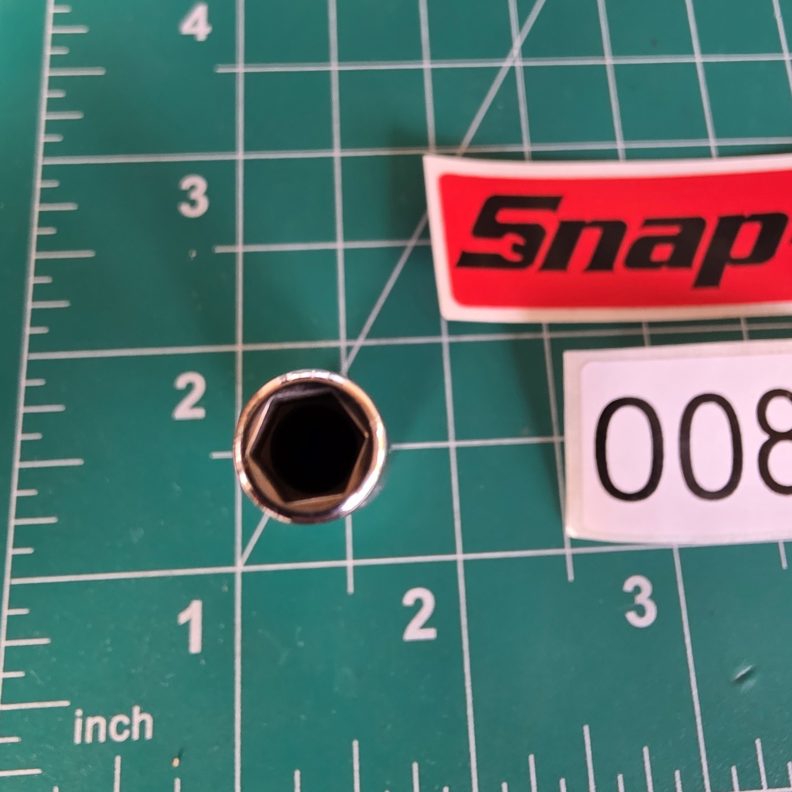 Snap-on Tools USA 1/4″ Drive 5.5mm Metric Deep 6 Point Chrome Socket STMM5.5