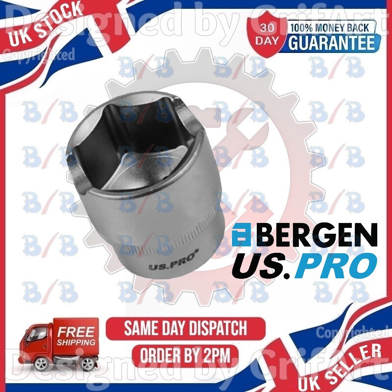 US PRO 32MM FUEL DIESEL FILTER SOCKET 1/2″ DRIVE FORD TRANSIT MK8 2.0 TDCi 2016