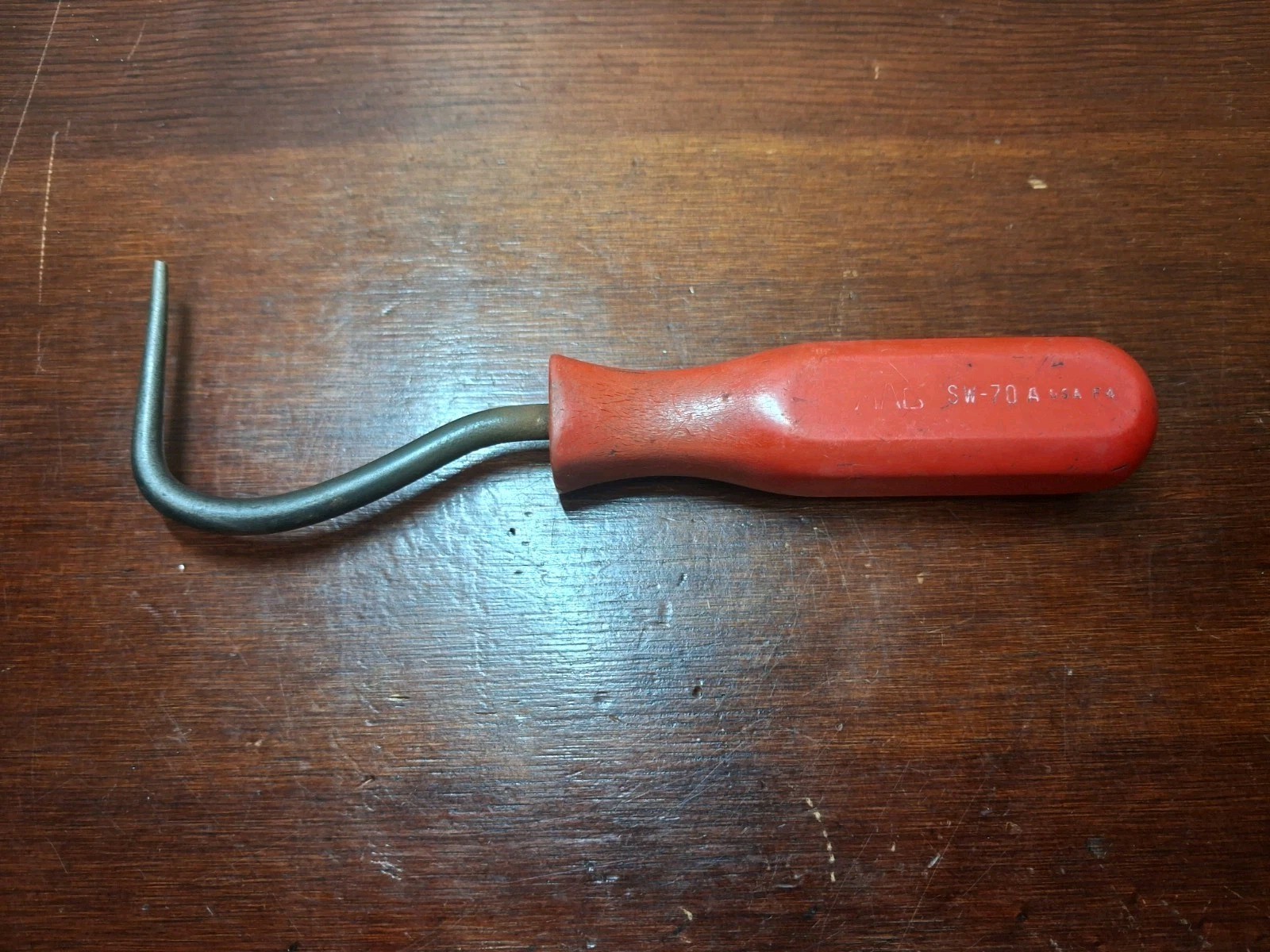 MAC Tools SW70- Red Hard Handle Radiator Hose Pick/Cotter Pin Hook Tool