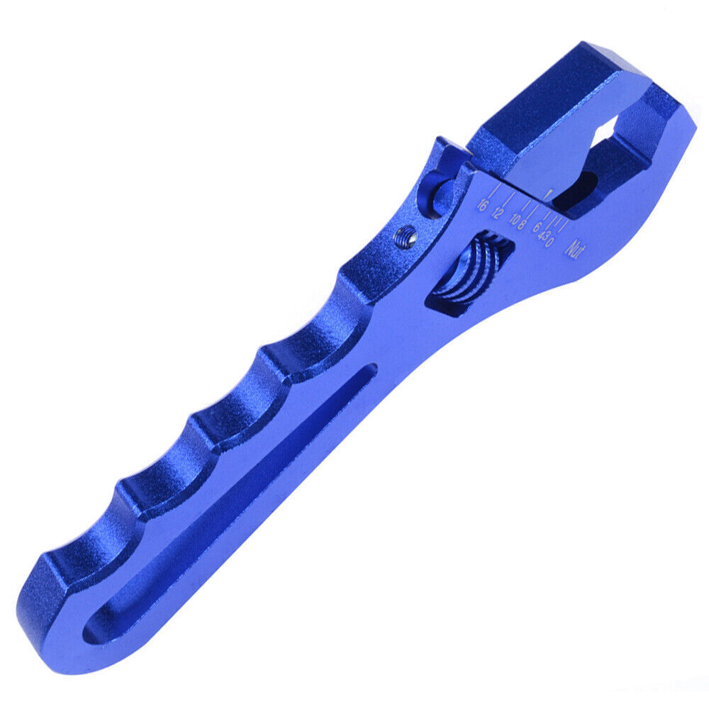 Adjustable Aluminum Wrench Spanner Hand Tool for AN3-AN16 Hose End Fitting