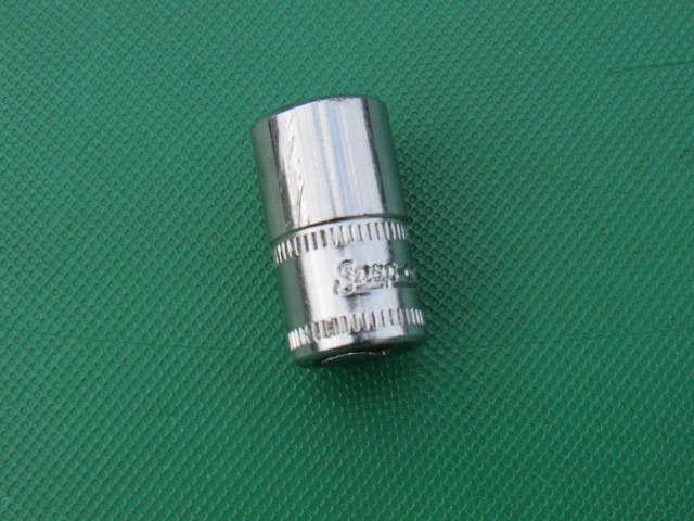 SNAP ON 9MM TMM9 1/4″ DRIVE METRIC 6 PONIT SHALLOW SOCKET 9 MM UNDERLINE LOGO