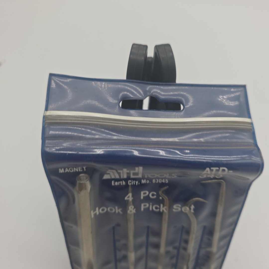 ATD tools ATD-345 4 Pc Hook And Pick Set New