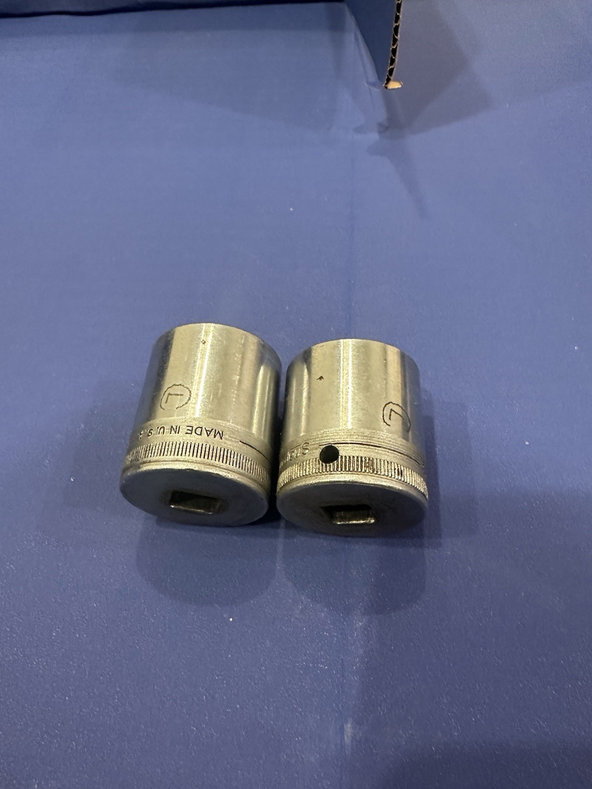 Vintage Snap On Big Sockets 1/2 Drive 12 Point