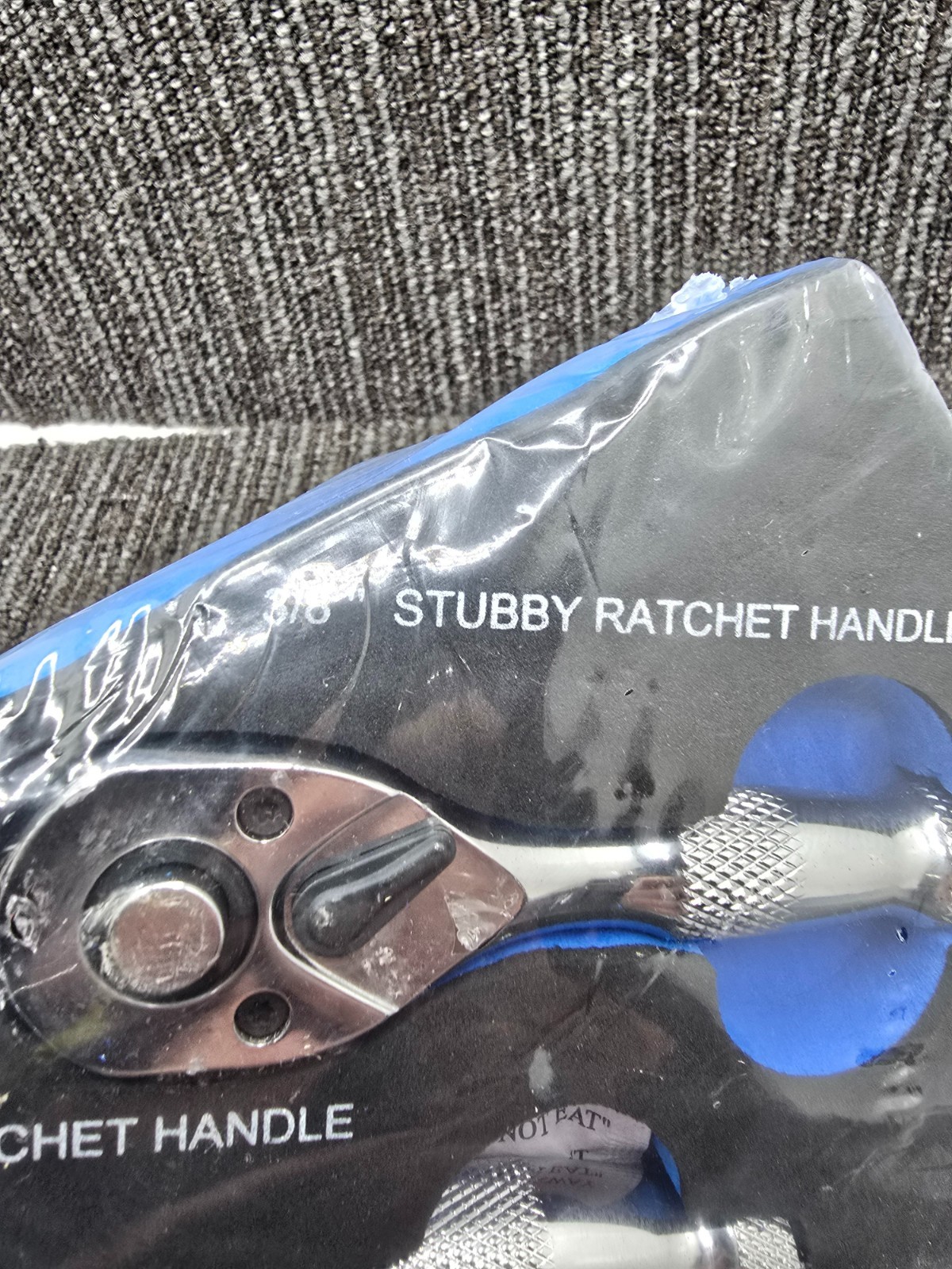 STUBBY RATCHET HANDLE 1/4″ 3/8″ 1/2″ DRIVE SHORT SOCKET WRENCH