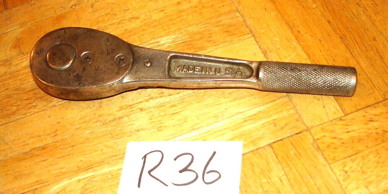 CRAFTSMAN TOOLS VINTAGE 3/8 DRIVE RATCHET VERY RARE BE