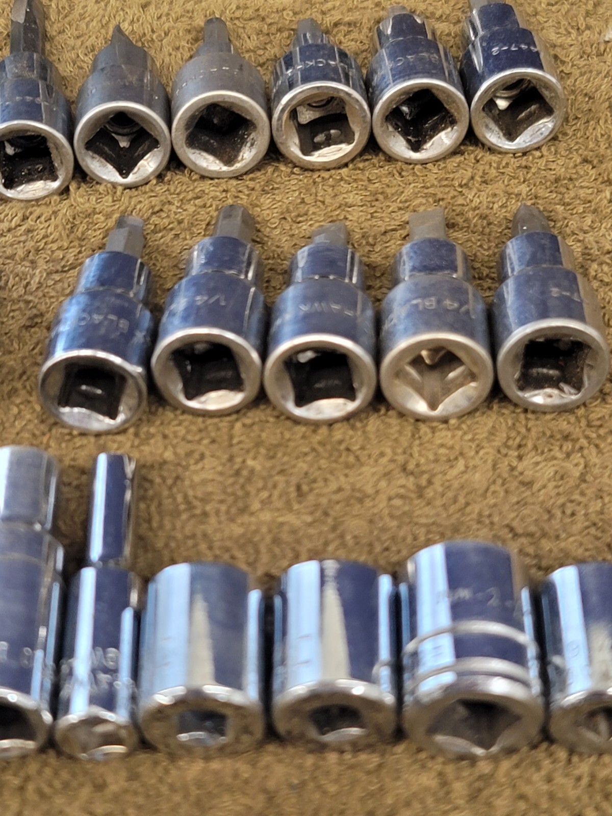 39 Blackhawk Ratchet Extension Impact Swivel Socket 1/4″ 3/8 1/2 3/4 Sae Set USA