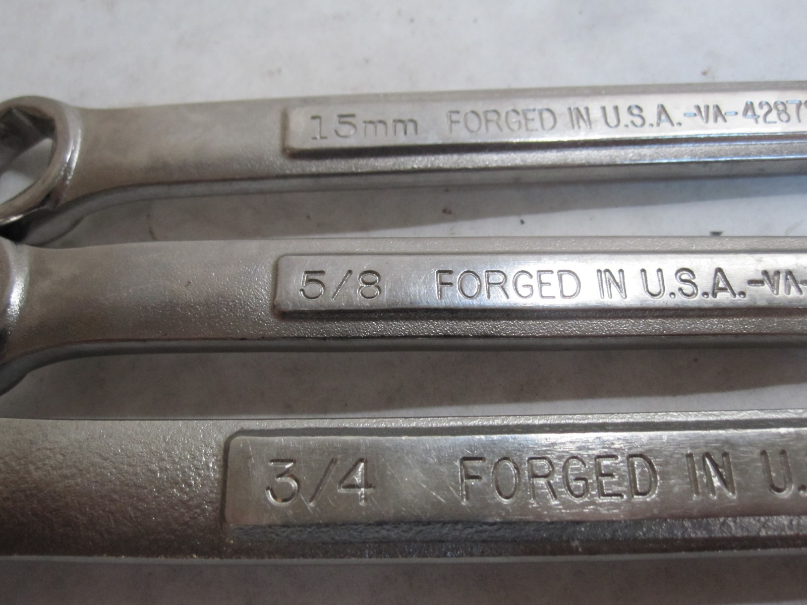 Craftsman set of 3 wrenches see description