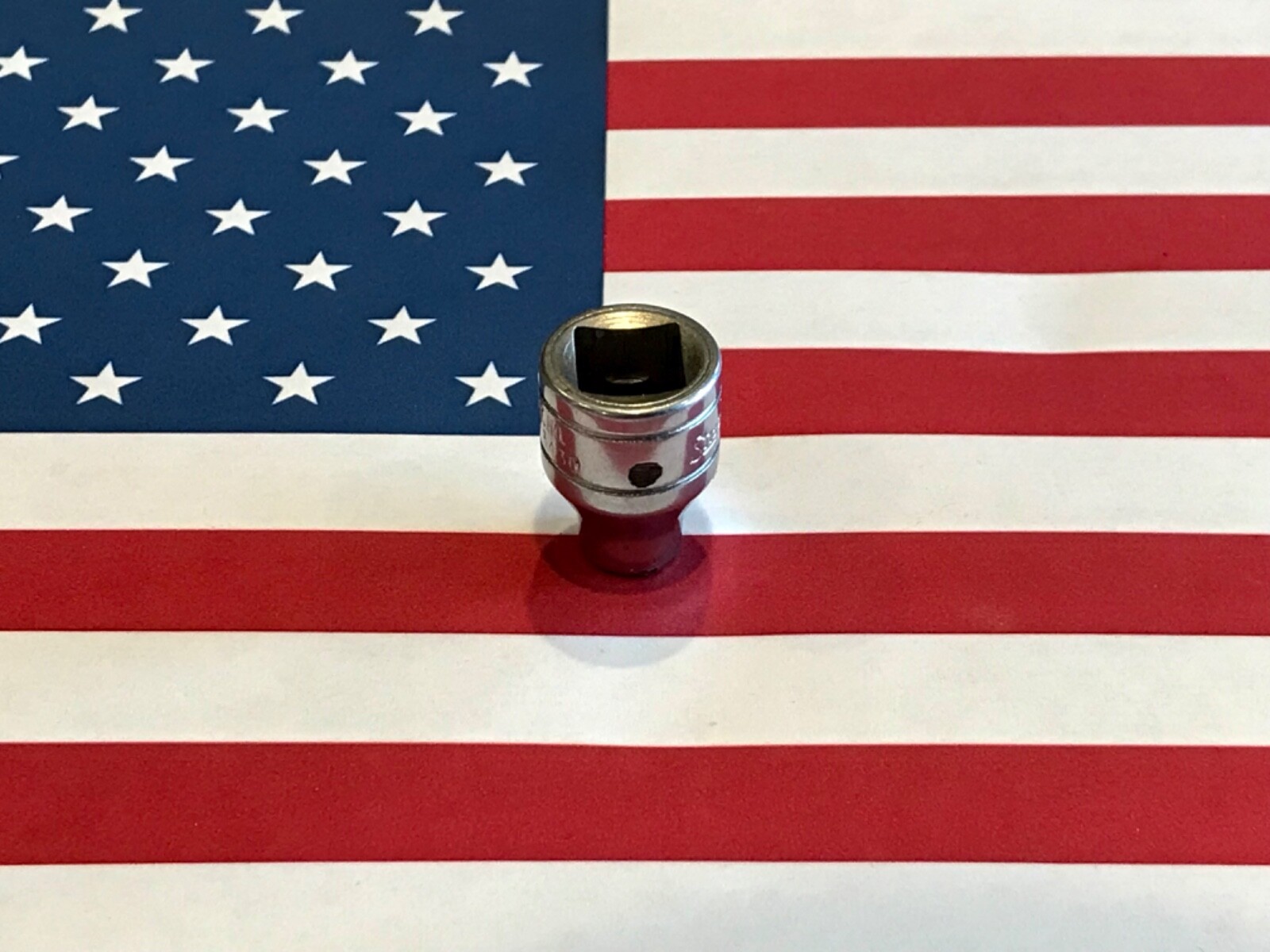 Vintage Snap-on 1/4”, 3/8″ Drive, 6 Point Socket FS081 USA 🇺🇸