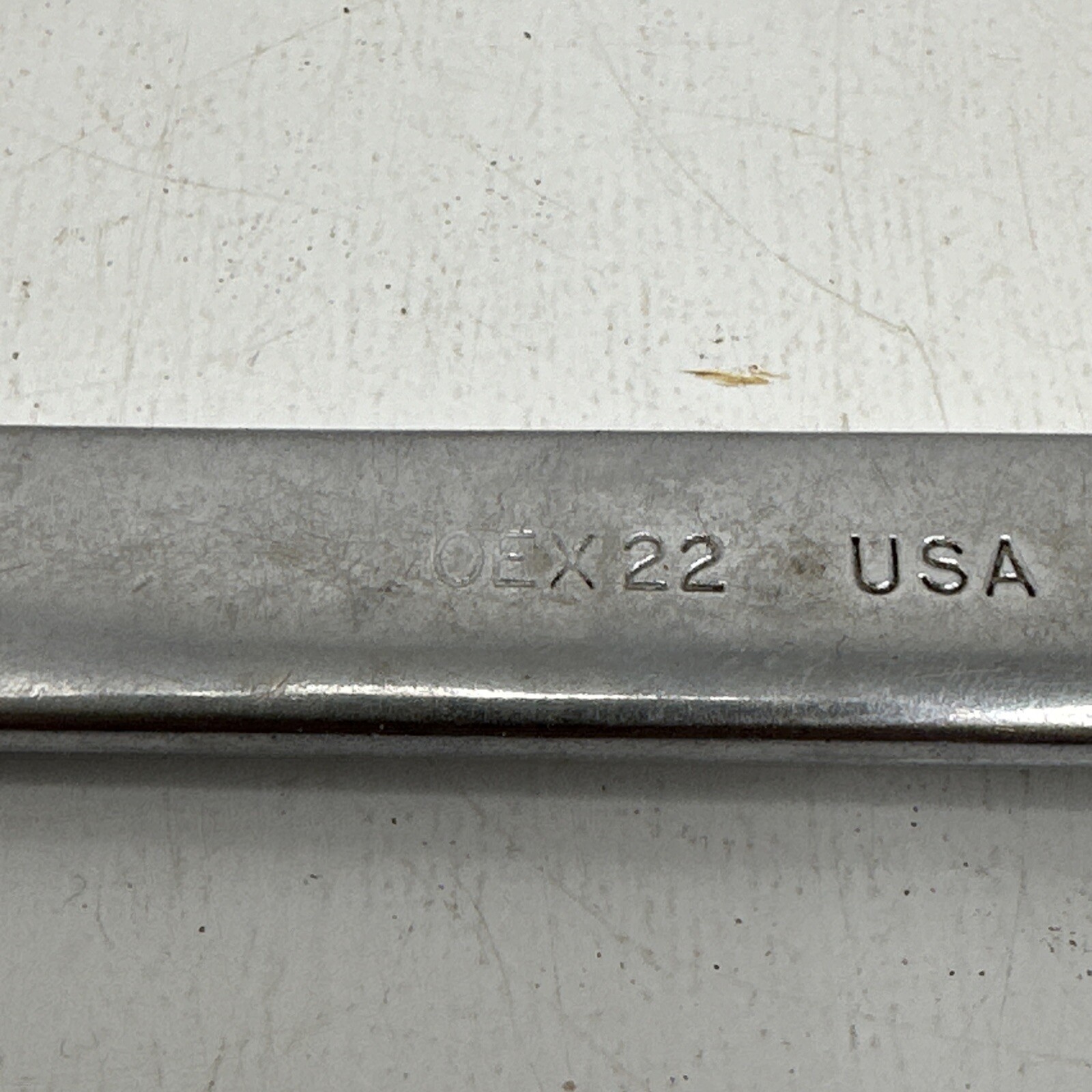 Snap On OEX22 11/16” 12 Point SAE Standard Combination Wrench USA GUC
