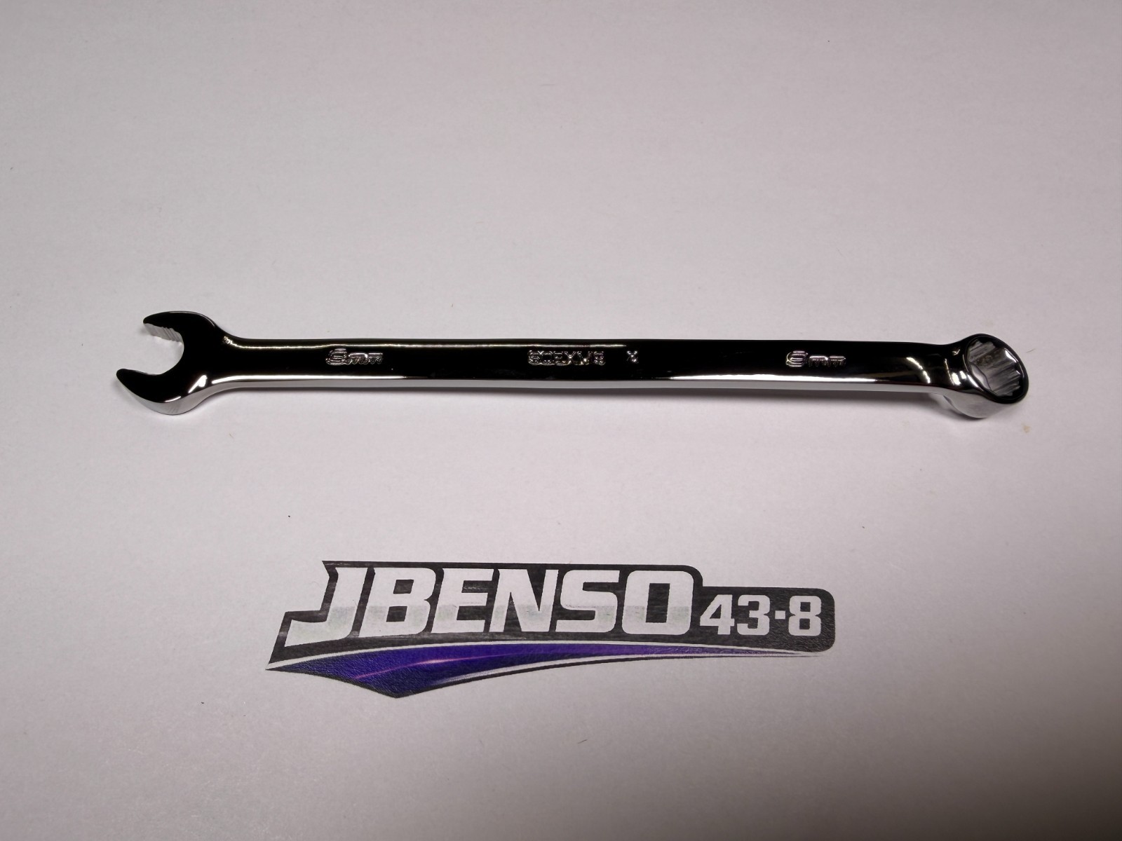 Snap-on Tools USA NEW 9mm Metric Chrome Flank Drive Plus Combo Wrench SOEXM9