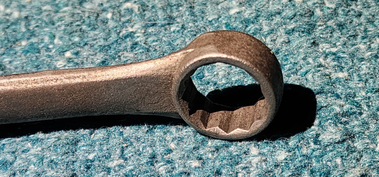 Duro-Chrome 2013 5/8″ x 9/16″ in SAE 12-point circle X box end wrench USA Made!