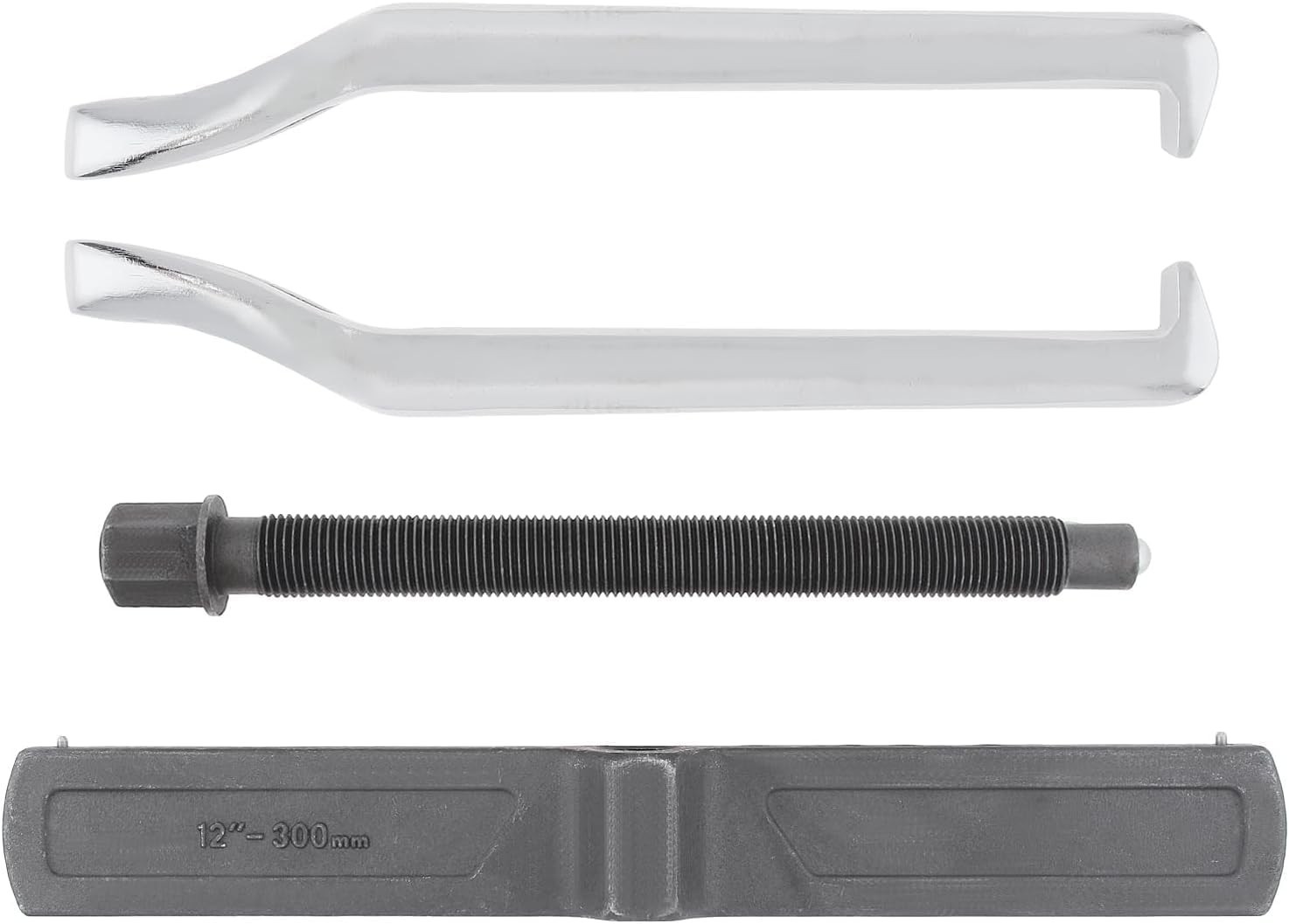 Versatile 12-Inch Reversible Gear Puller for Damage-Free Removal of Components