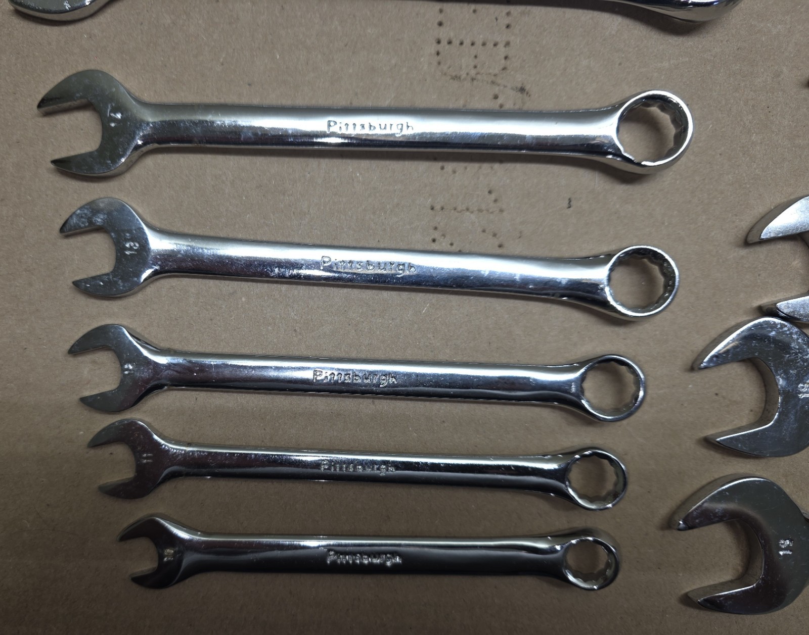 2 Sets of Pittsburgh Metric Wrench’s – These are not complete sets.