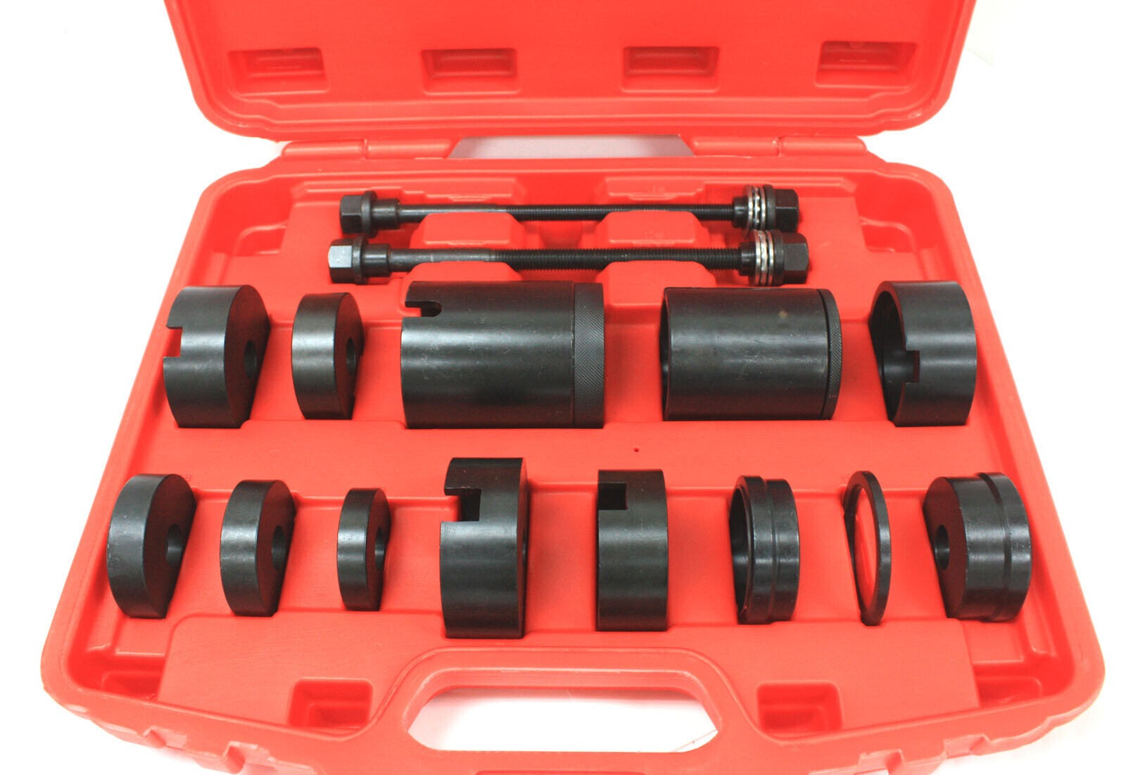 15pc Screw Pivot Bush Installer & Remover For Benz BMW Sub Frame Arm Bush Tools
