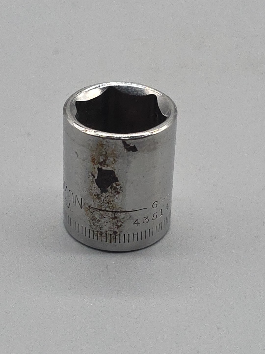 Craftsman Tools 13mm Socket 6 Point 1/4″ Drive G 43514 USA