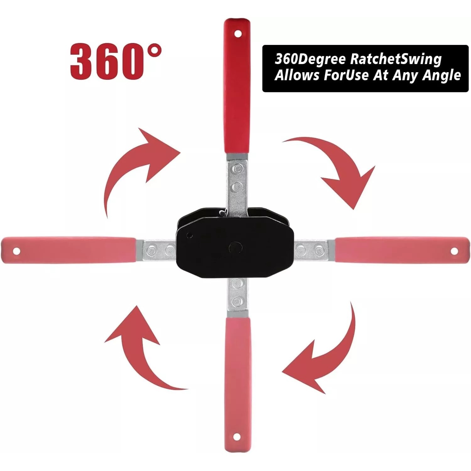 Brake Caliper Compression Tool Brake Caliper Tool, Spreader with 2 Hangers