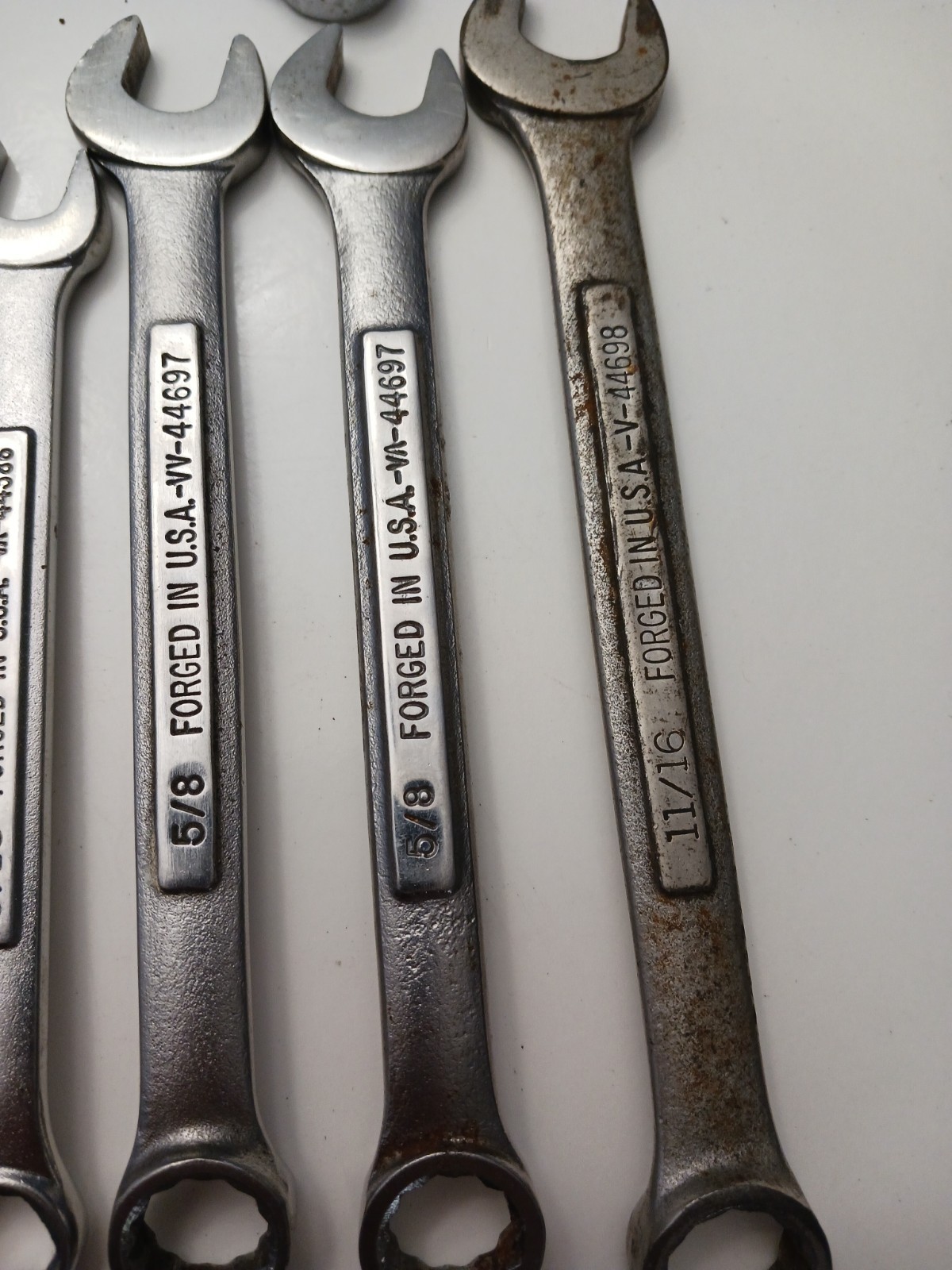 Craftsman Wrenches Sae,Metric Various Sizes Lot Of 37