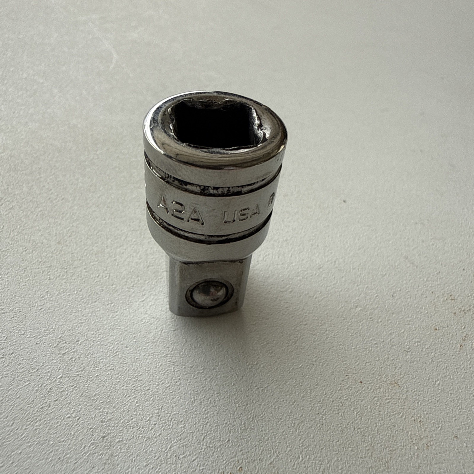 Snap-on Tools A2A 3/8″ To 1/2″ Drive Chrome Adapter Extension USA