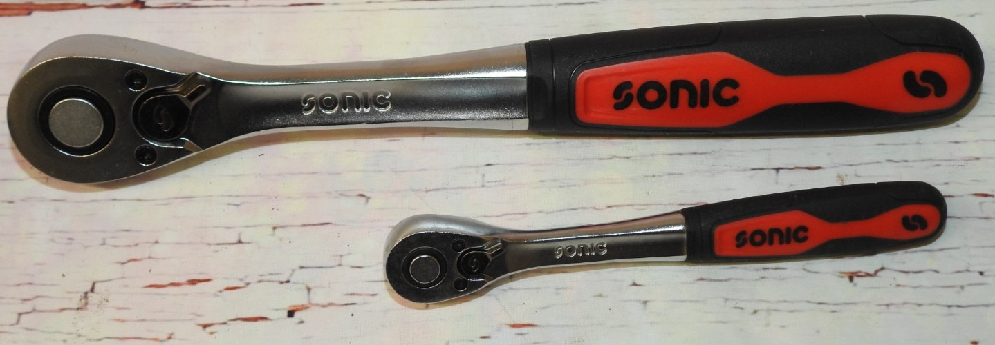 Sonic 309402 95 piece metric combination 1/4″ and 1/2″ Ratchet and socket set