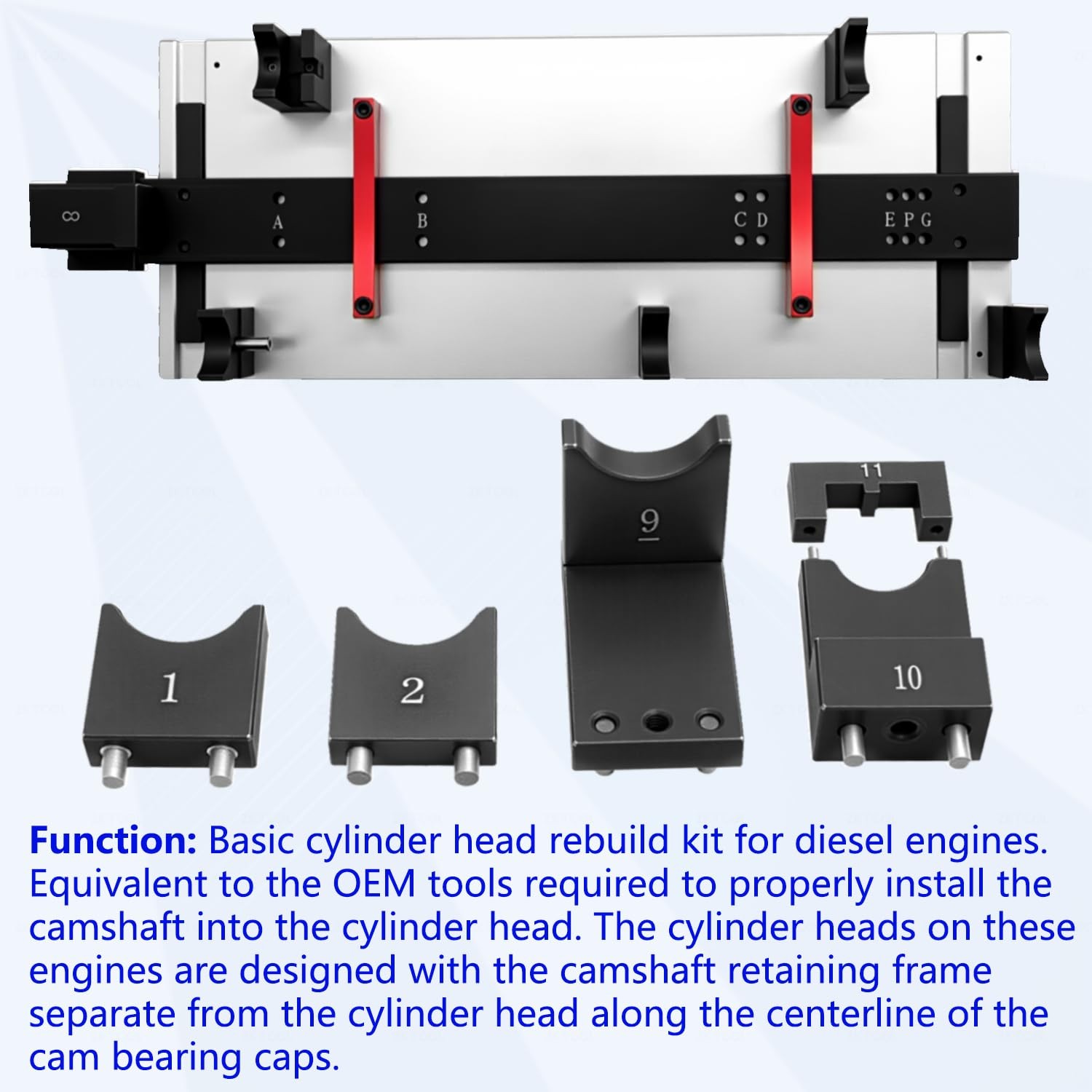 ZKTOOL Diesel Camshaft Timing Tool for Audi Porsche VAG Seat Engines T40094