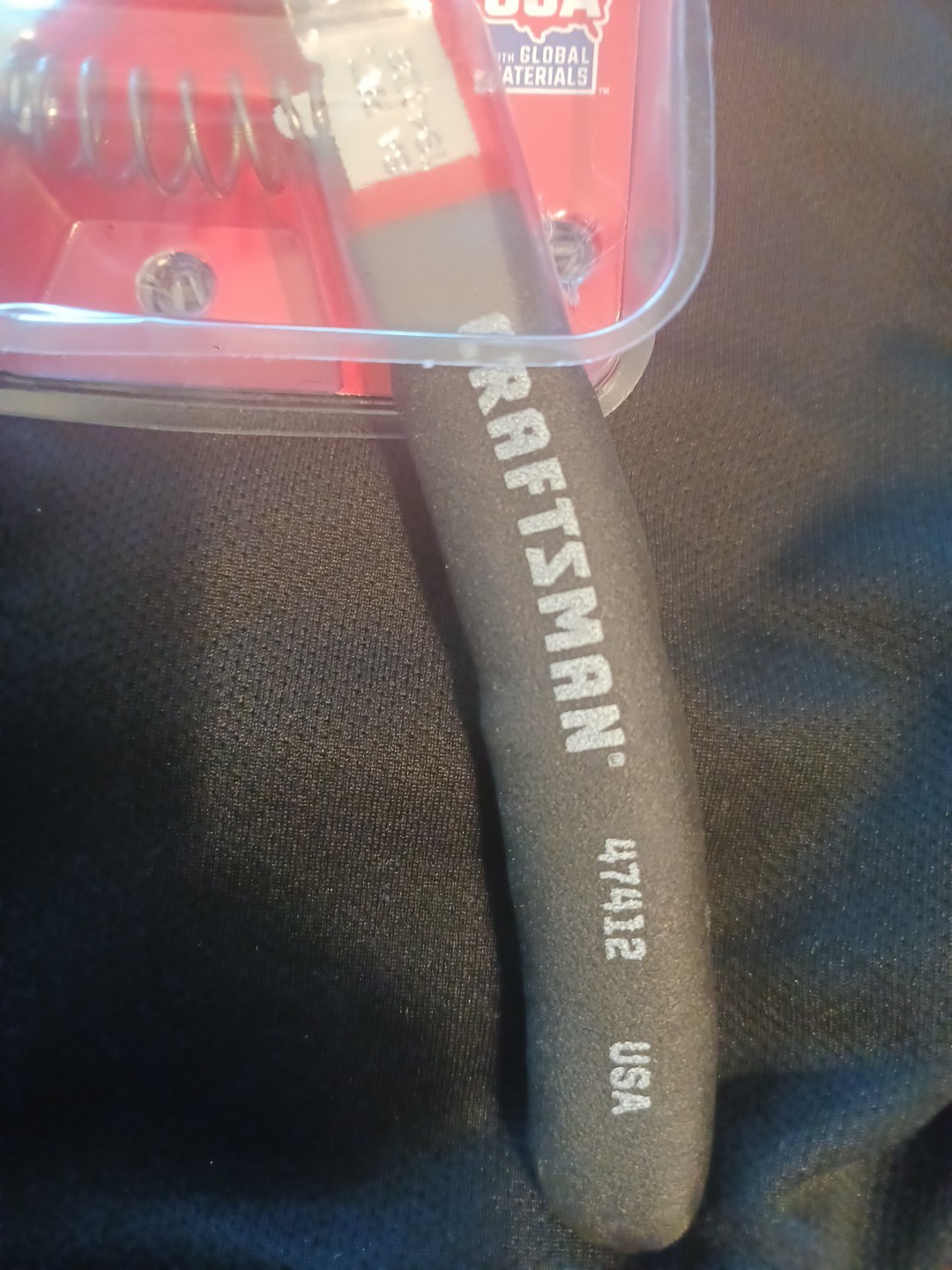 Craftsman Retaining Ring Pliers, made in USA (white letters) – Part # 47412