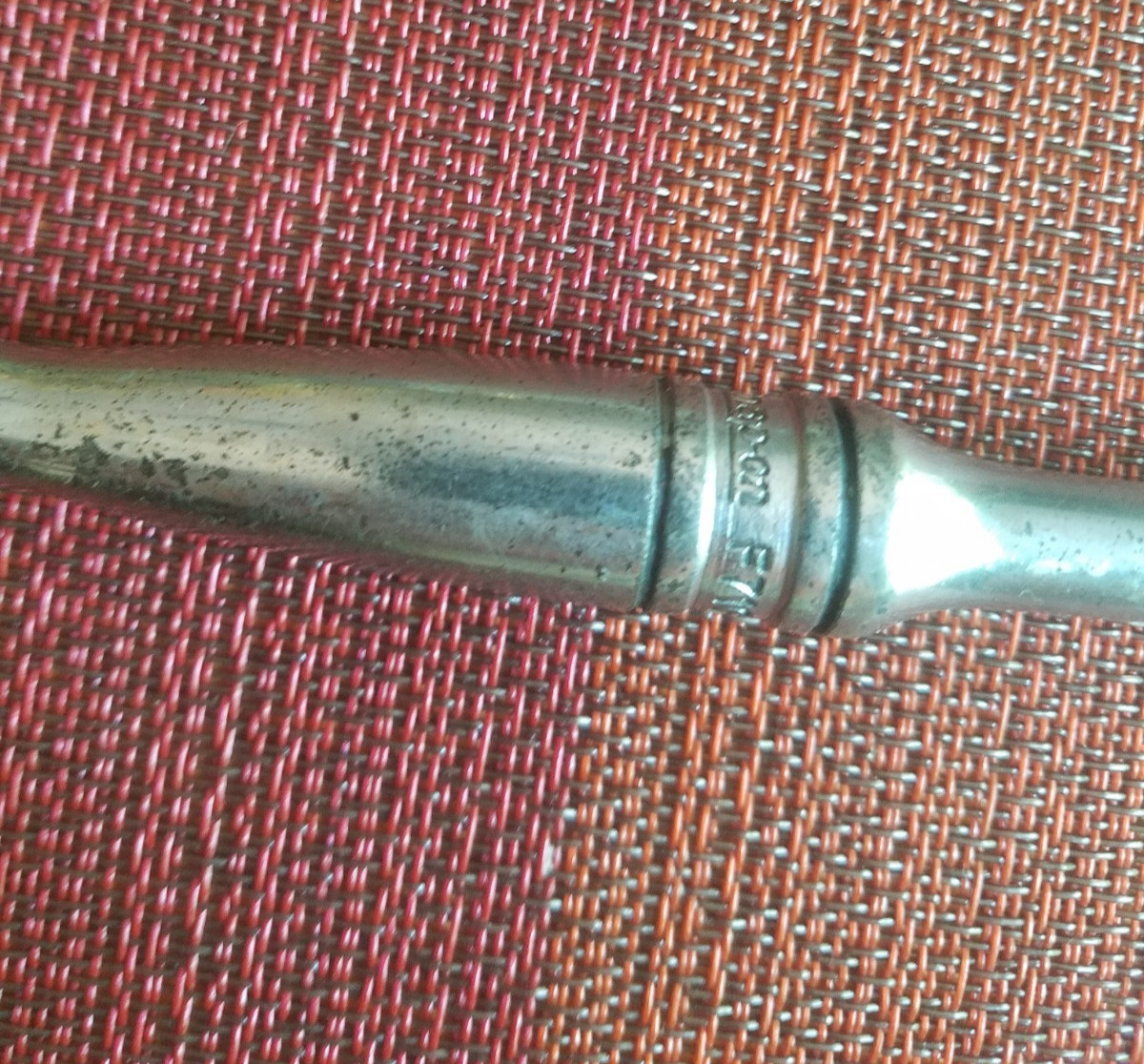 Snap On 3/8″ DRIVE 7-1/2″ LONG CHROME RATCHET WRENCH # F-71-G USA