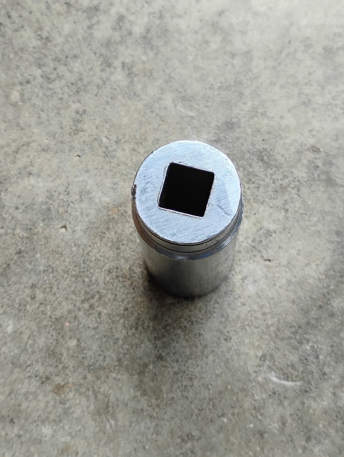 Vintage Snap-On SF-241 3/4″ Chrome Deep Socket 12 Point 3/8″ Drive, Made In USA