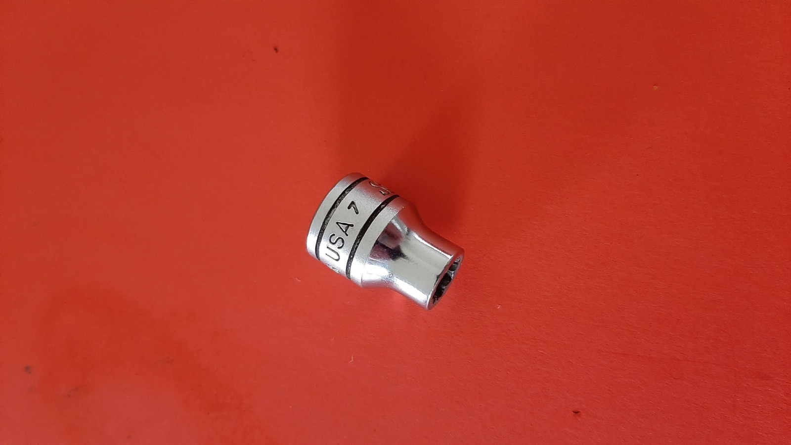 Snap-on Tools F308 3/8″ Drive 1/4″ SAE 8pt Point Double Square Socket USA 511