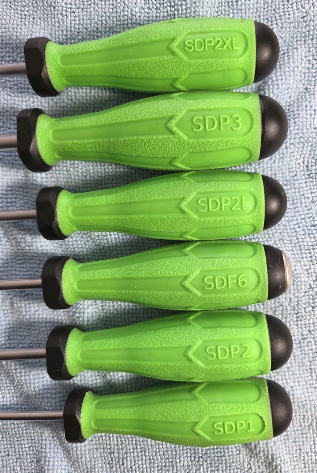 VIM 6 Pc. Green Handle Screwdriver Set