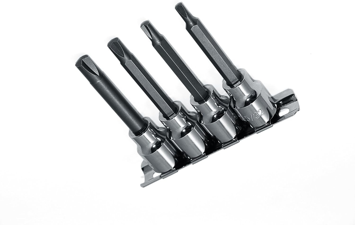 8755 4-Piece Clutch-Head Bit Socket Set