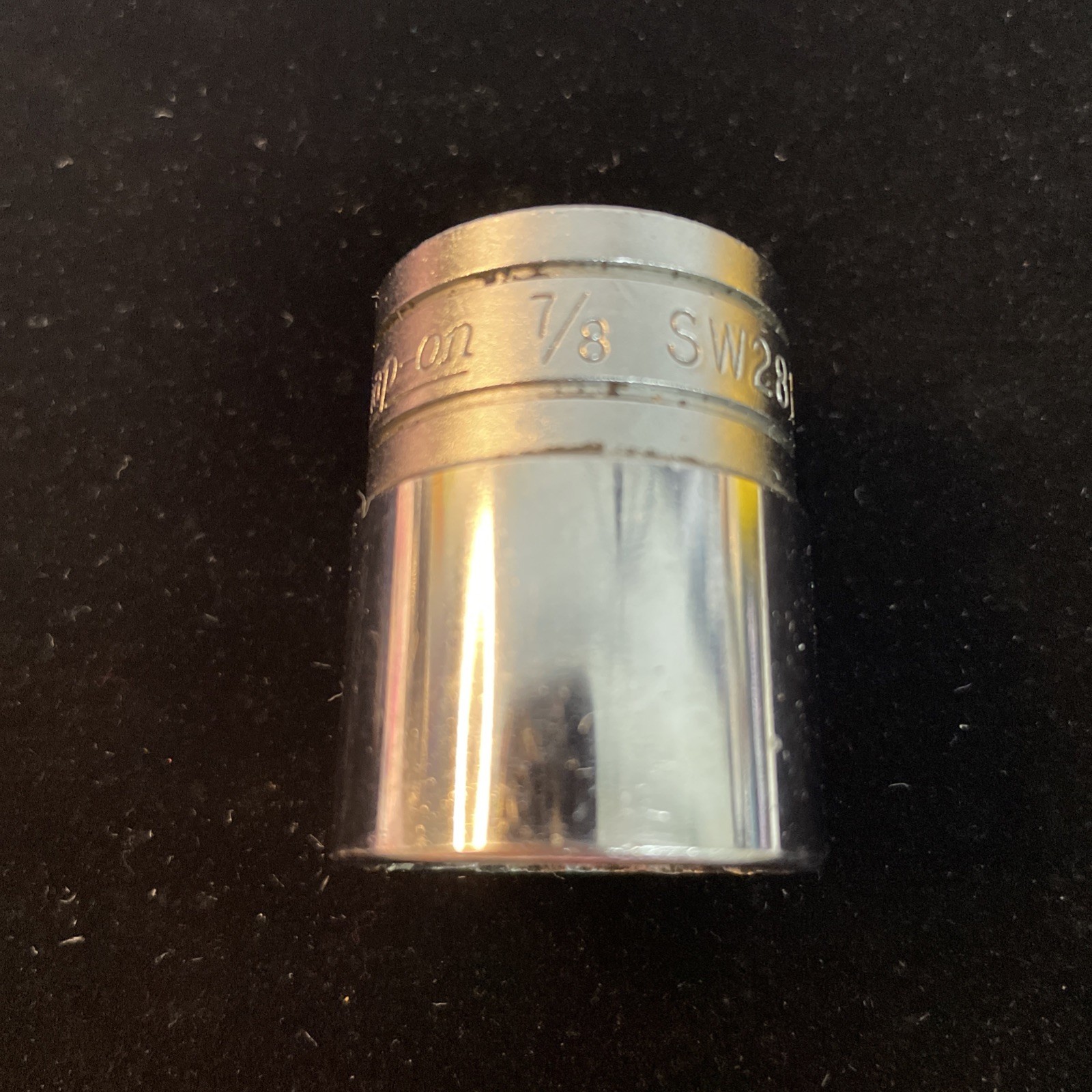 Snap On Tools SW281 7/8″ SAE Flank Drive Shallow Socket 1/2″ Drive 12 Point USA