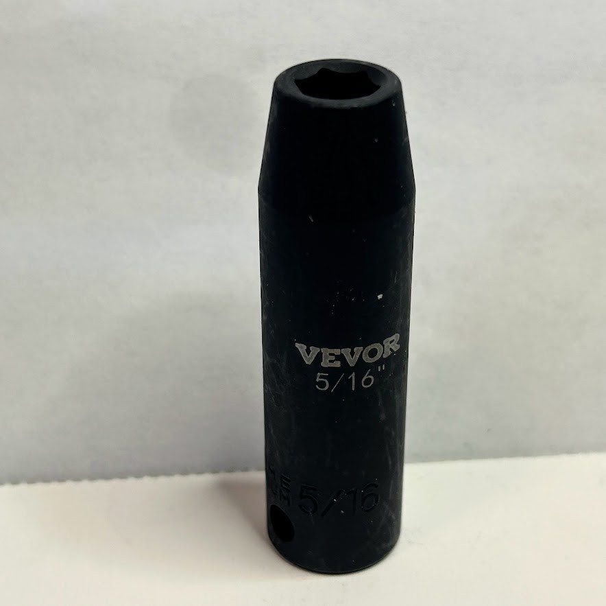 Vevor 5/16″ x 3/8″ Dr Deep Impact Socket 6 Point Free USA Shipping