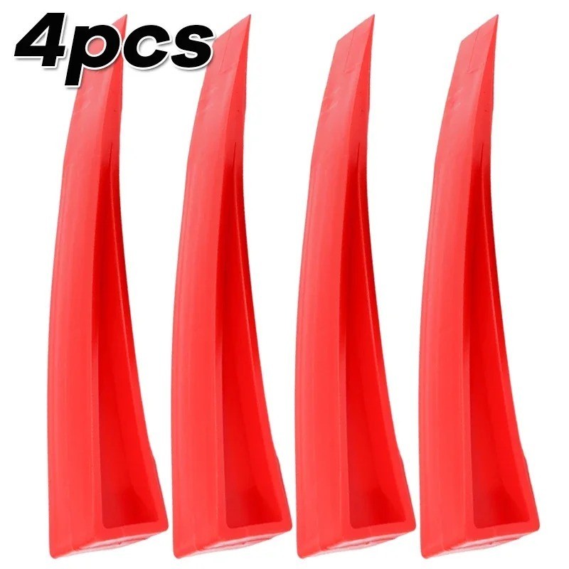 Red Auto Car Door Window Wedge Panel Paintless Dent Removal PDR Repair Hand Tool