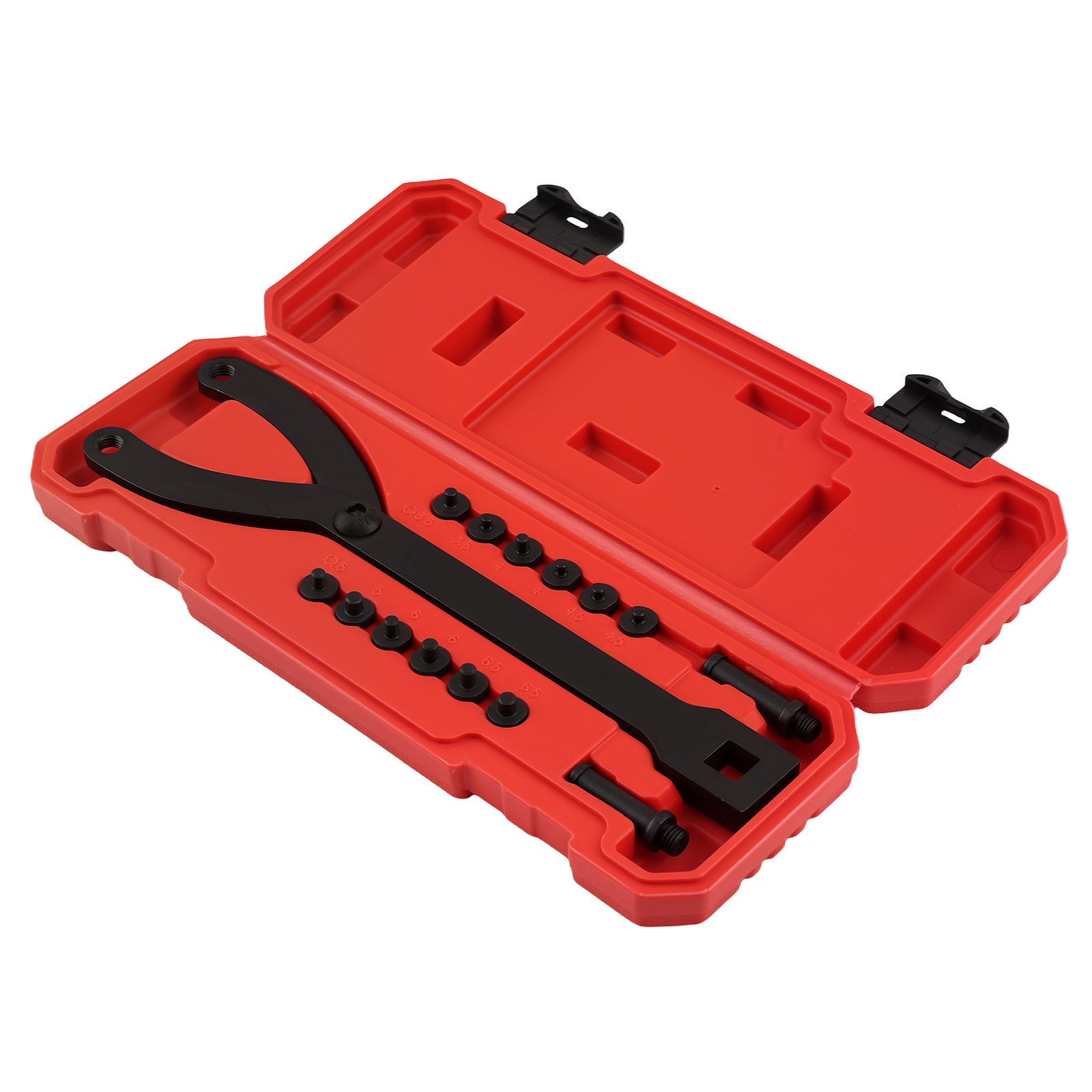 Adjustable Variable Pin Spanner Wrench Tool 1/2″ Drive 3.2-12.7cm Steel Set