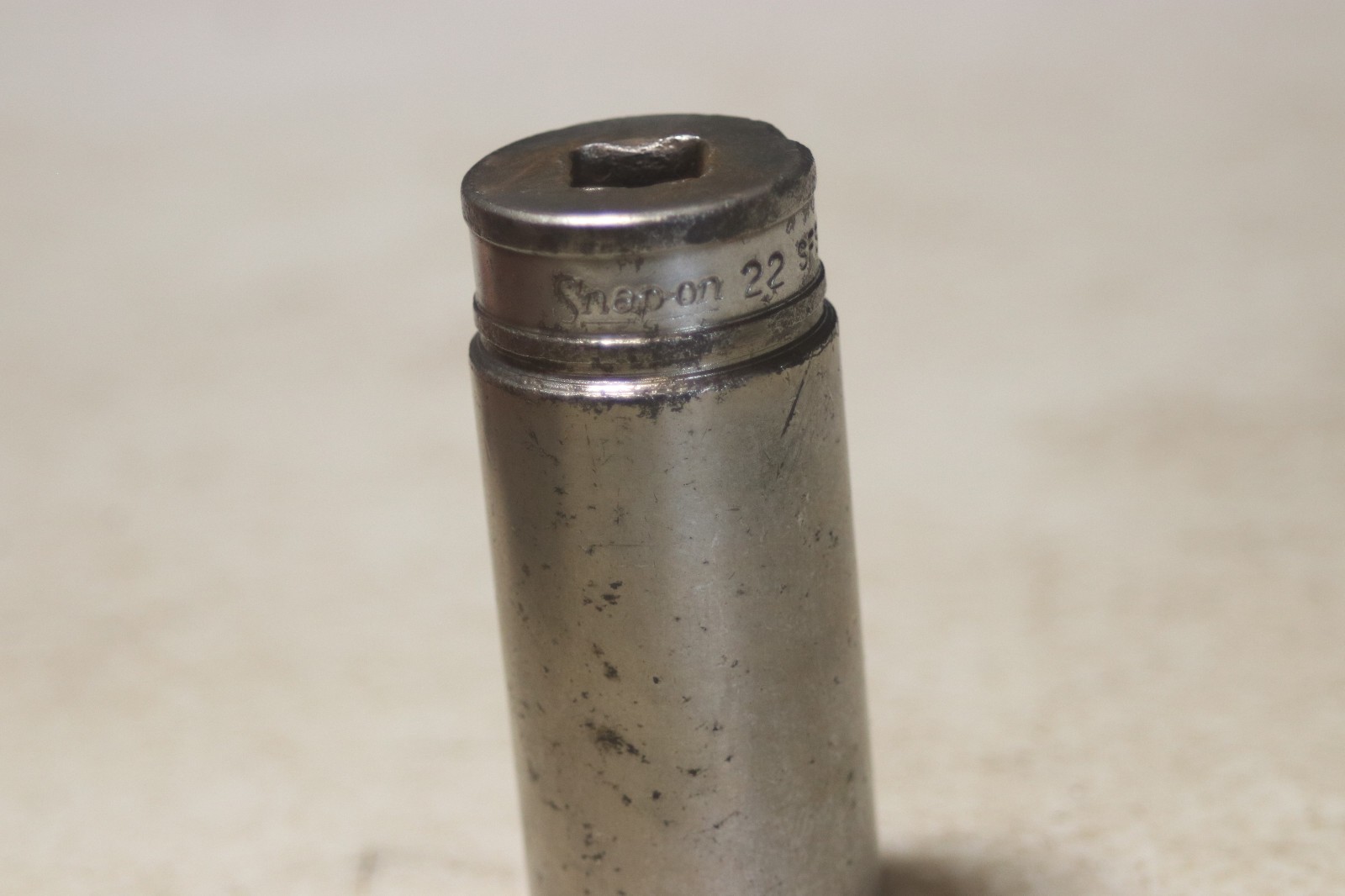 Snap On SFSM22 3/8 Inch Drive 22mm 6 Point Deep Socket