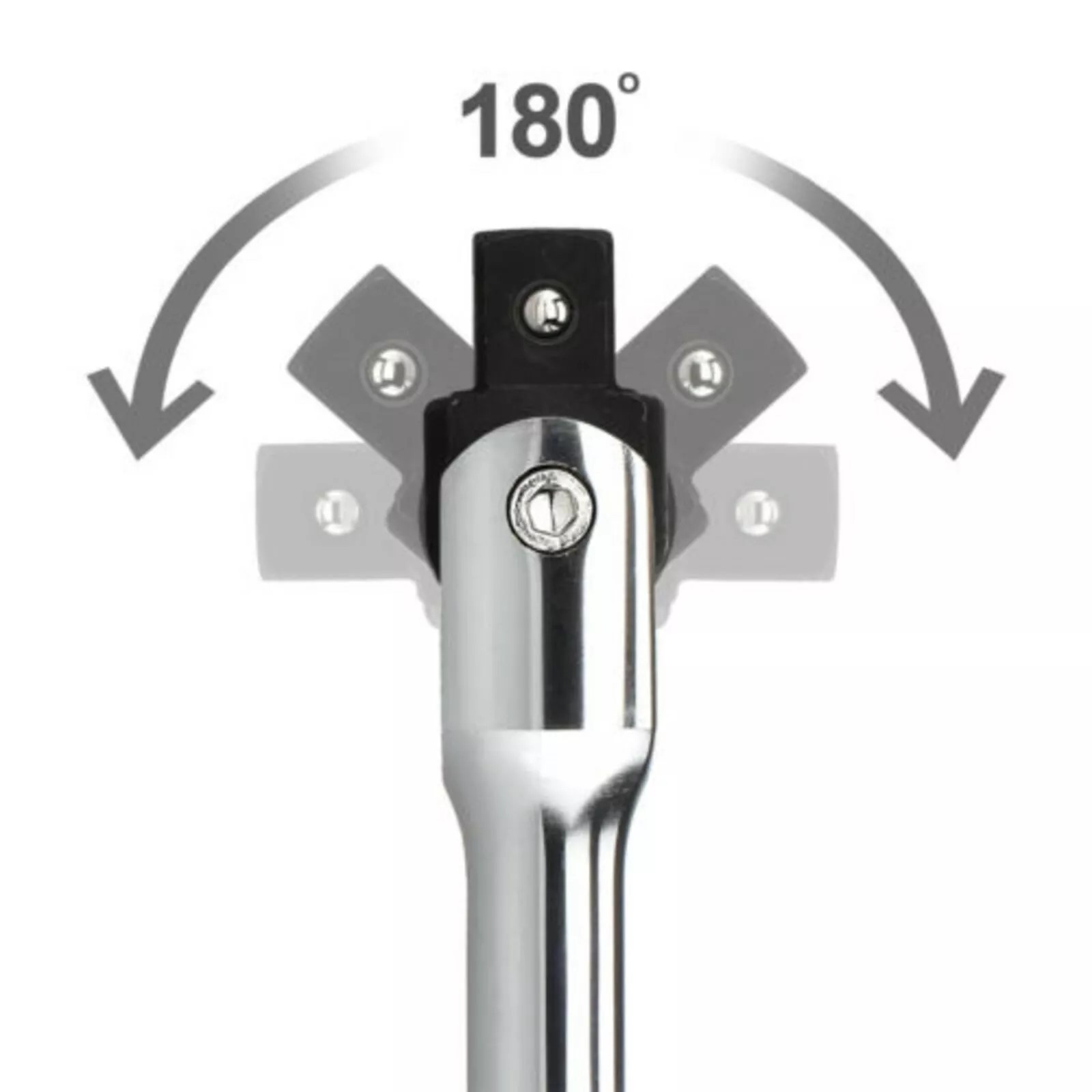 CRAFTSMAN 3 pc Flex Handle Breaker Bar Set 1/4 in 3/8 in 1/2 in 47017